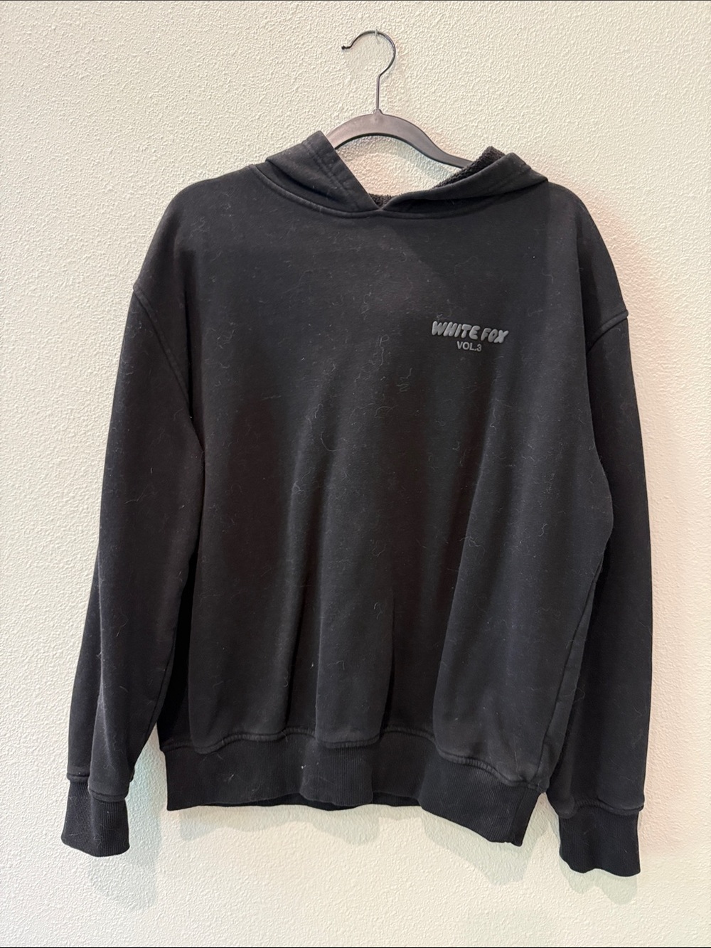 White Fox Boutique Black Pullover Hoodie
